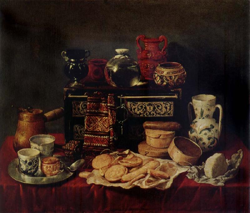 PEREDA, Antonio de Still life oil painting image